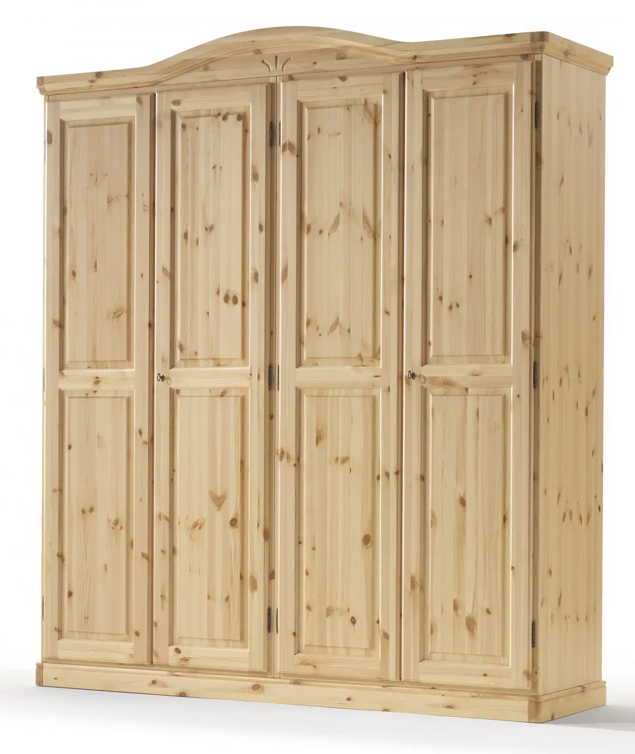 Armadio 4 Ante H 239 cornice curva 